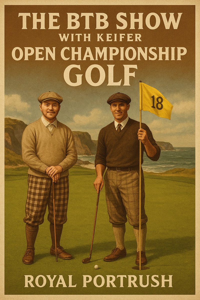 Just recorded a little #TheOpen Championship preview with <a href="/KeiferBagwell/">Keifer Bagwell</a> - it should be out later tonight. Fun little show!