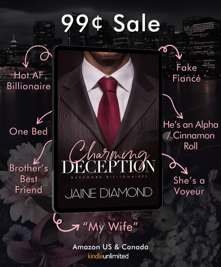 jainediamond040's tweet image. Book 1 in my Bayshore Billionaires Series is 99c TODAY ONLY in US/Canada Only💞
mybook.to/Charming_Decep…
#JaineDiamond #CharmingDeception #BrotherBestFriend #FakeRelationship #BillionaireRomance Billionaire Romance, Romance Reader, Romance Book Series, Bookish, Steamy Romance