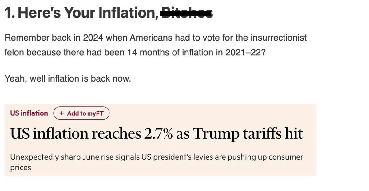 grahamtoday's tweet image. Can't even open a newsletter these days without being subjected to profanity. @BulwarkOnline