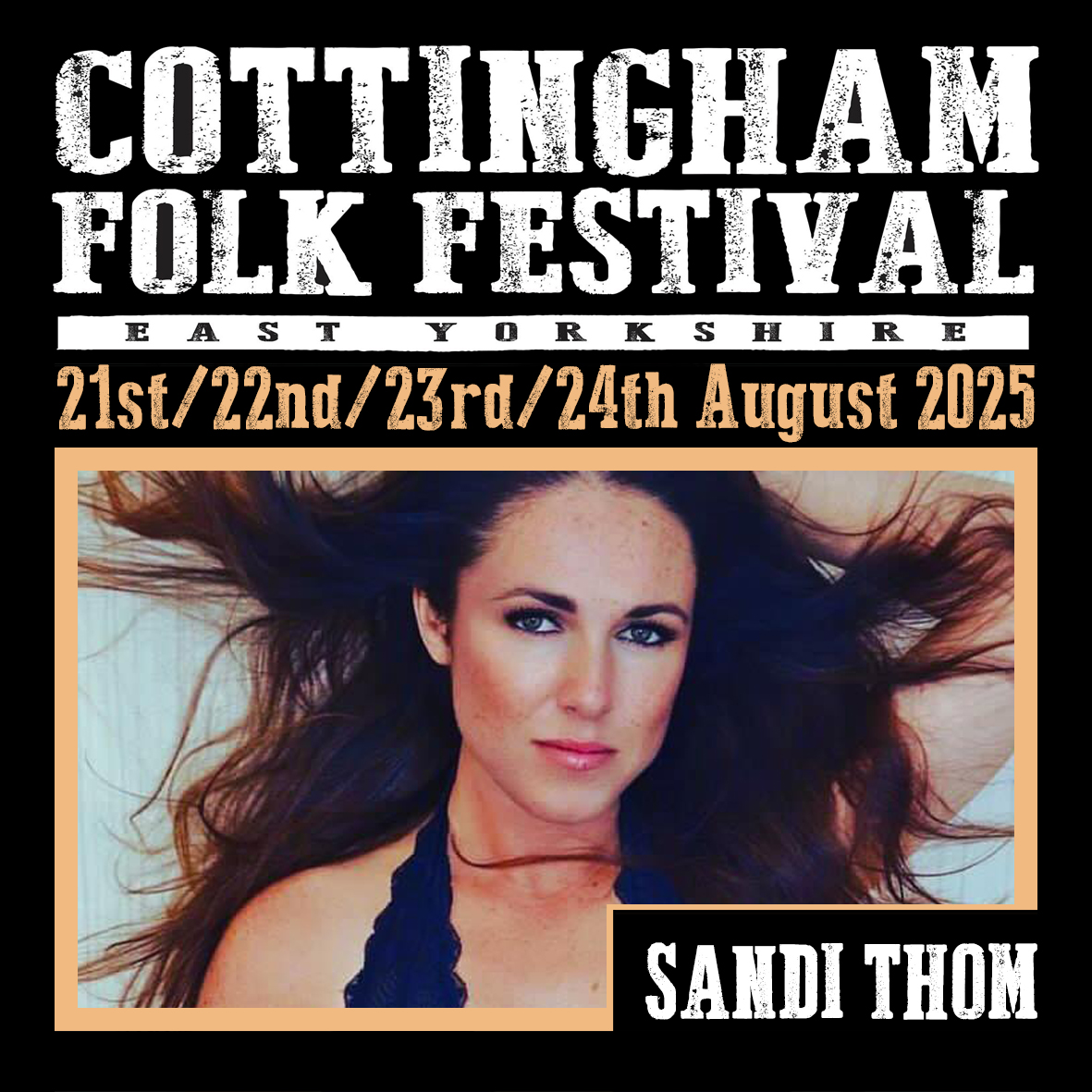Cottingham Folk Festival (@cottfolkfest) on Twitter photo Confirmed for 2025 - <a href="/Sandi_Thom/">SANDI THOM</a>
With a voice that echoes the soulful resonance of Americana and the gritty authenticity of folk-rock, Sandi Thom captivates audiences with her raw talent and emotive storytelling. Confirmed for 2025 - <a href="/Sandi_Thom/">SANDI THOM</a>
With a voice that echoes the soulful resonance of Americana and the gritty authenticity of folk-rock, Sandi Thom captivates audiences with her raw talent and emotive storytelling.