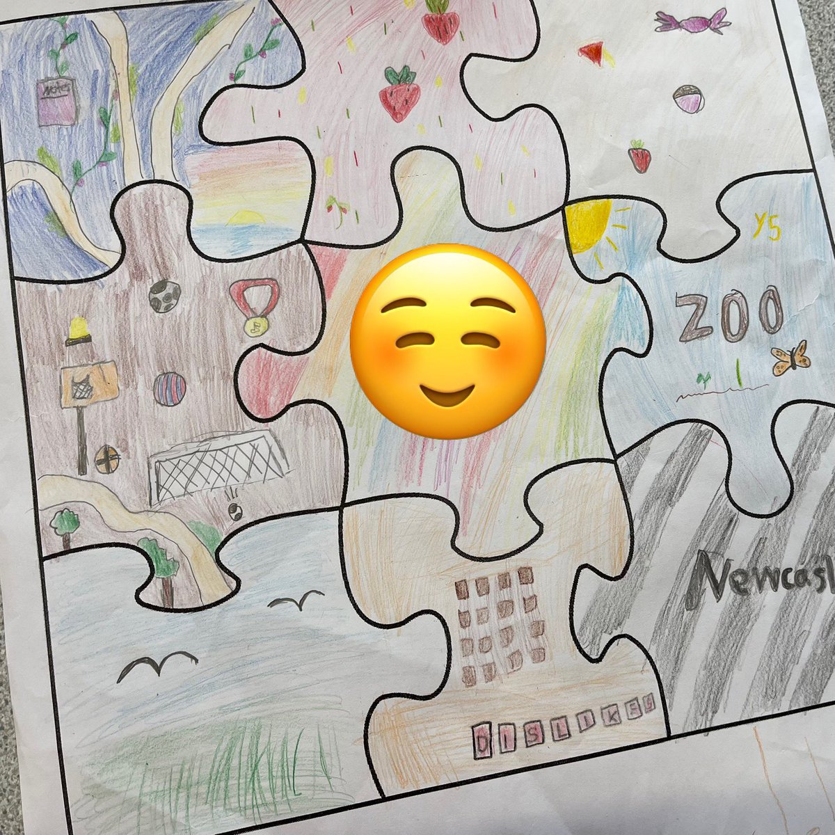 MRMICT's tweet image. As part of our transition work, my new Year 6s explored the question: “What makes you, you?”
Each piece reflects a part of who they are: from proud moments to hopes for the future. The centre will be their photo.
A few examples below👇
#TransitionWork #Year6 #Edutwitter