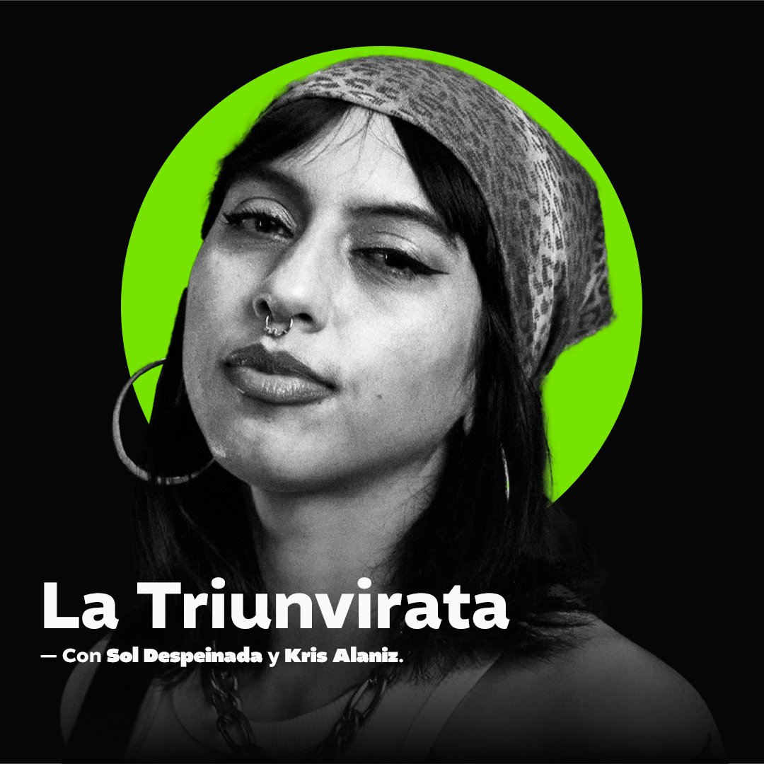 posdata: (@posdata_ar) on Twitter photo Si preguntan quién es @kriz_alaniz no podemos definirla acá en pocas palabras. Es calle, son tantos estilos musicales que nace uno nuevo. Rapera, productora, mujer en la música.
A las 20 horas con <a href="/sol__despeinada/">Sol Despeinada 🥕</a> ensayamos una charla para conocerla.
Acá
youtu.be/RG4Bs5PmRlU Si preguntan quién es @kriz_alaniz no podemos definirla acá en pocas palabras. Es calle, son tantos estilos musicales que nace uno nuevo. Rapera, productora, mujer en la música.
A las 20 horas con <a href="/sol__despeinada/">Sol Despeinada 🥕</a> ensayamos una charla para conocerla.
Acá
youtu.be/RG4Bs5PmRlU