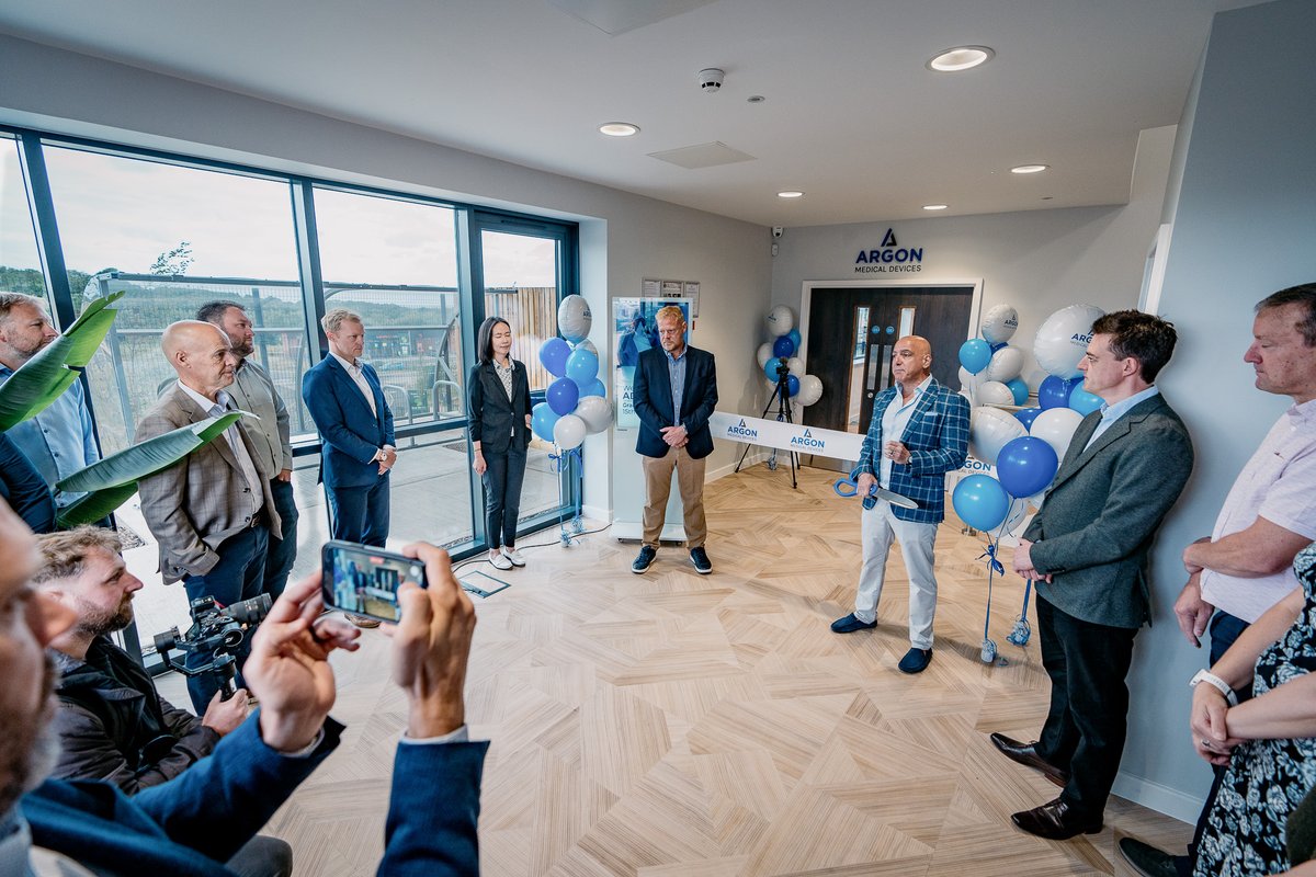 ArgonMedical's tweet image. We’re excited to announce the opening of our new Argon Distribution & Education Centre (ADEC) in the UK, a major milestone in our global growth.
Read the full press release at bit.ly/4lW1xoi.