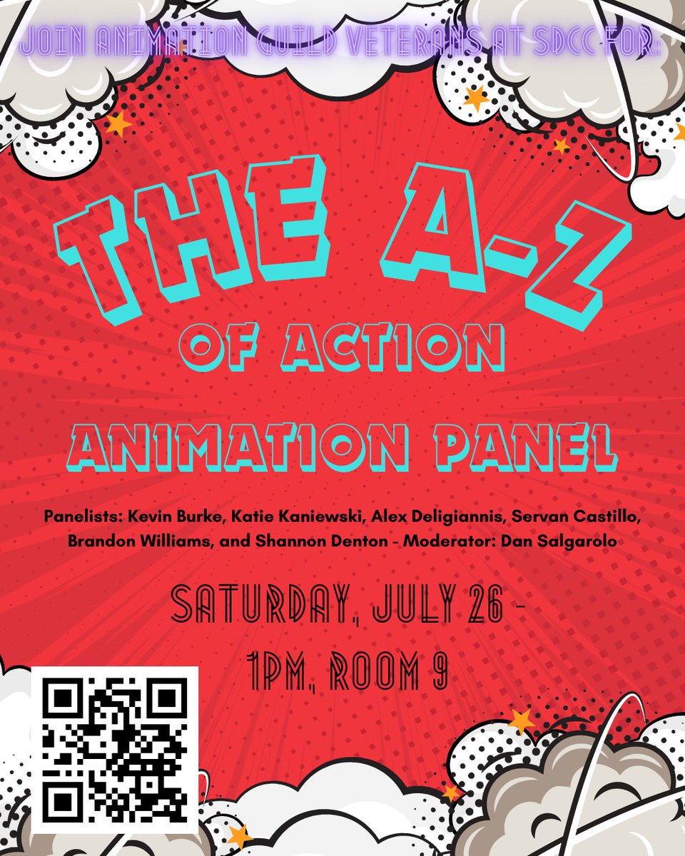 AlexDeligiannis's tweet image. I’ll be on a panel at Comic-Con this year: The A – Z Of Action Animation. 30+ years of going to SDCC, 20 of them as an exhibitor. Done a lot of cool things in that time but never this, so looking forward to doing something new. #SDCC #SDCC2025
