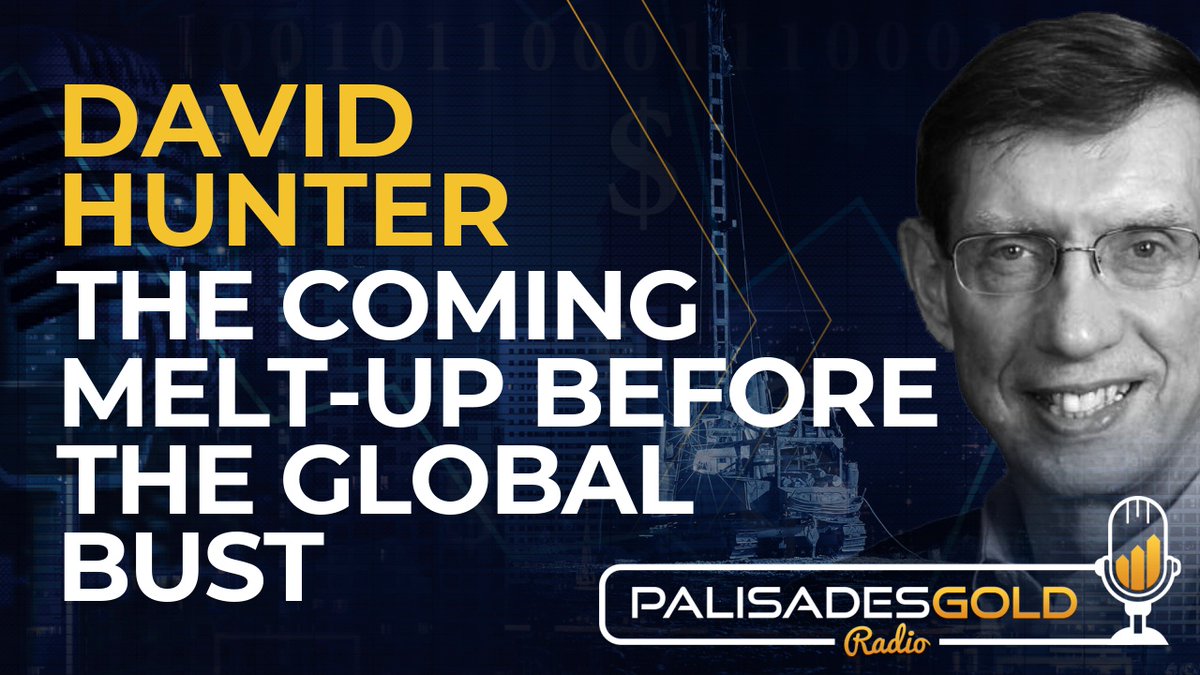 Palisades Gold Radio (@palisadesradio) on Twitter photo David Hunter: The Coming Melt-Up Before the Global Bust
x.com/PalisadesRadio…
<a href="/DaveHcontrarian/">David Hunter</a> #Contrarian #Macro #SecularBullMarket #MeltUp #InstitutionalInvestors #RetailInvestors #SoftLanding #Recession #FedPolicy #Inflation #TrumpPolicies #SupplySideEconomics #GlobalBust David Hunter: The Coming Melt-Up Before the Global Bust
x.com/PalisadesRadio…
<a href="/DaveHcontrarian/">David Hunter</a> #Contrarian #Macro #SecularBullMarket #MeltUp #InstitutionalInvestors #RetailInvestors #SoftLanding #Recession #FedPolicy #Inflation #TrumpPolicies #SupplySideEconomics #GlobalBust