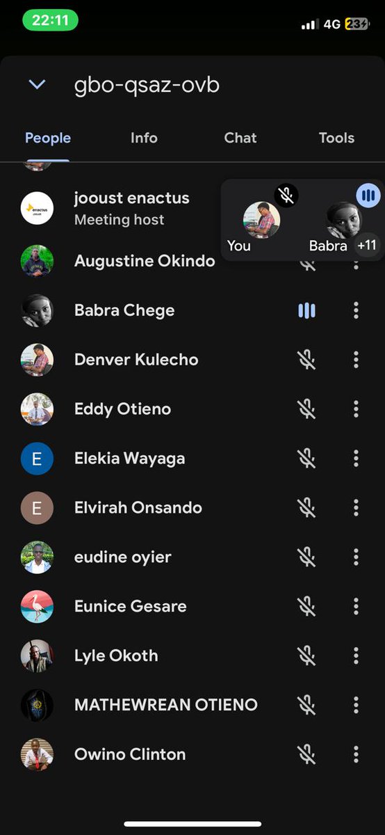 Enactus JOOUST held a virtual meeting today, finalizing prep for the National Expo. Honoured to have alumna <a href="/babrachege/">Barbra Chege</a> as our guest, inspiring us to drive impact. Ready to shine next week.
#NationalExpo2025
#WeAllWin