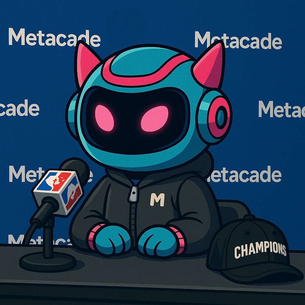 Job’s not finished. 

<a href="/Metacade_/">METACADE</a> $mcade