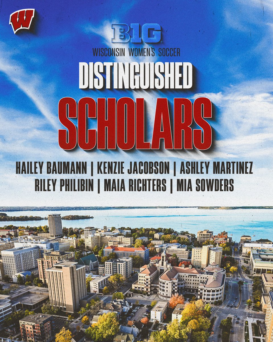 Smarter than your average starting XI.

Congratulations to our distinguished scholars! 

#OnWisconsin