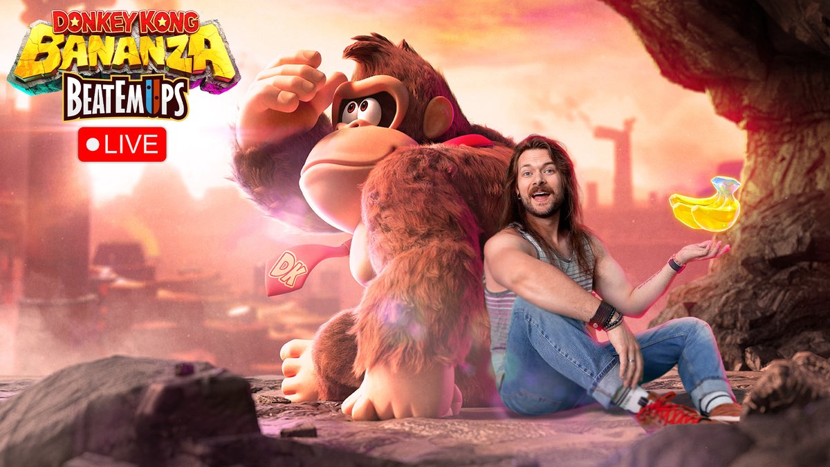 BeatemupsWood's tweet image. Tomorrow we finally explore Donkey Kong's New World 🍌