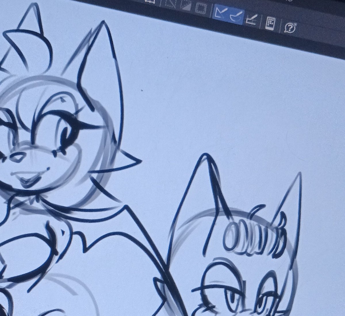 Rousekarma's tweet image. Doing some sketches of her!✨