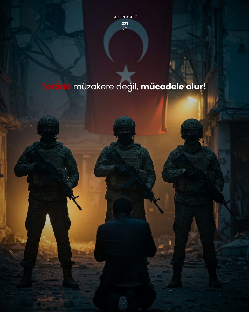 Terörle müzakere değil, mücadele olur! 

<a href="/AlinartAi/">AlinartAi</a>