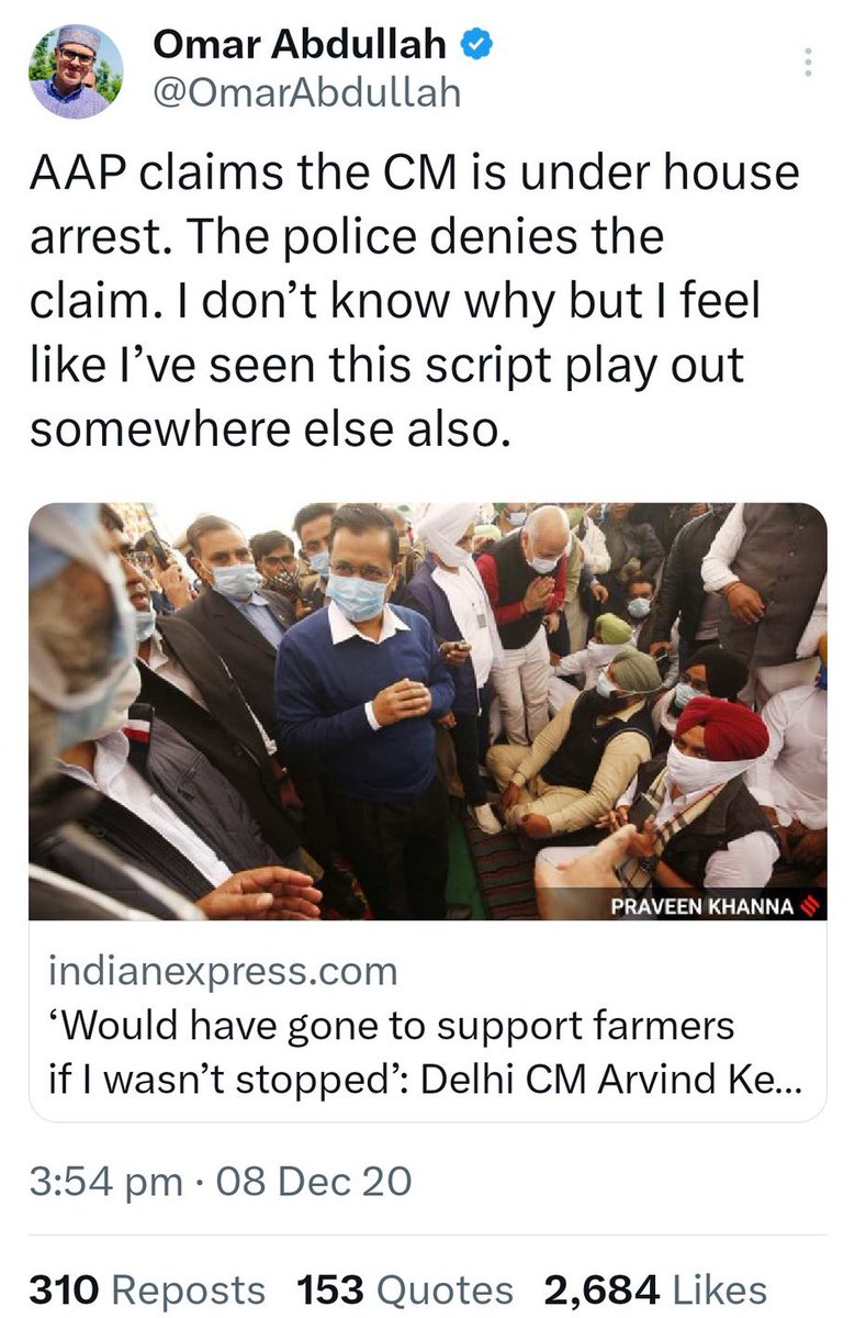 Ok dear cm <a href="/OmarAbdullah/">Omar Abdullah</a> ji script being repeated??