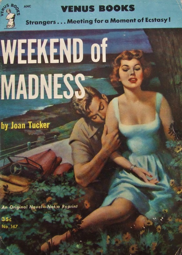 PaprbackWarrior's tweet image. Venus Books was an imprint of Star Guidance that published sleazy digest-sized paperbacks in the early to mid 20th century. Authors published by Venus included Peggy Gaddis, who wrote 10 of the publisher's first 25 books. Other authors included Manning Lee Stokes, Harry…