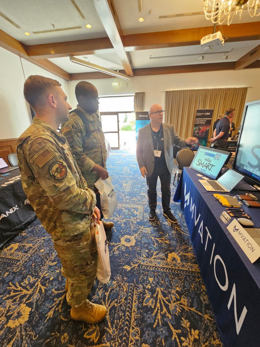 ThatsaSMARTIdea's tweet image. Roadshow complete! ✅
Two bases, countless convos, and one clear winner: SMART Ink stole the show ✍️💥
From Spangdahlem to Ramstein, defence teams loved what SMART M-Pro &amp;amp; SMART Board Mini could do — securely.

Danke, Germany 🇩🇪
#SMARTInk #SMARTMPro #SMARTBoardMini #DefenceTech