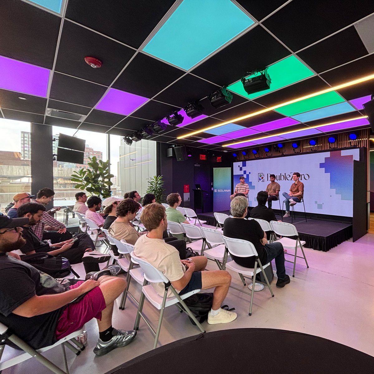 Across the <a href="/solana/">Solana</a> ecosystem, engineering teams are aligned on one goal: pushing performance to the limit.

@DoubleZero is the critical infrastructure layer accelerating high-performance blockchains like Solana.

Big thanks to everyone who joined us at IBRL IRL v2 ↓