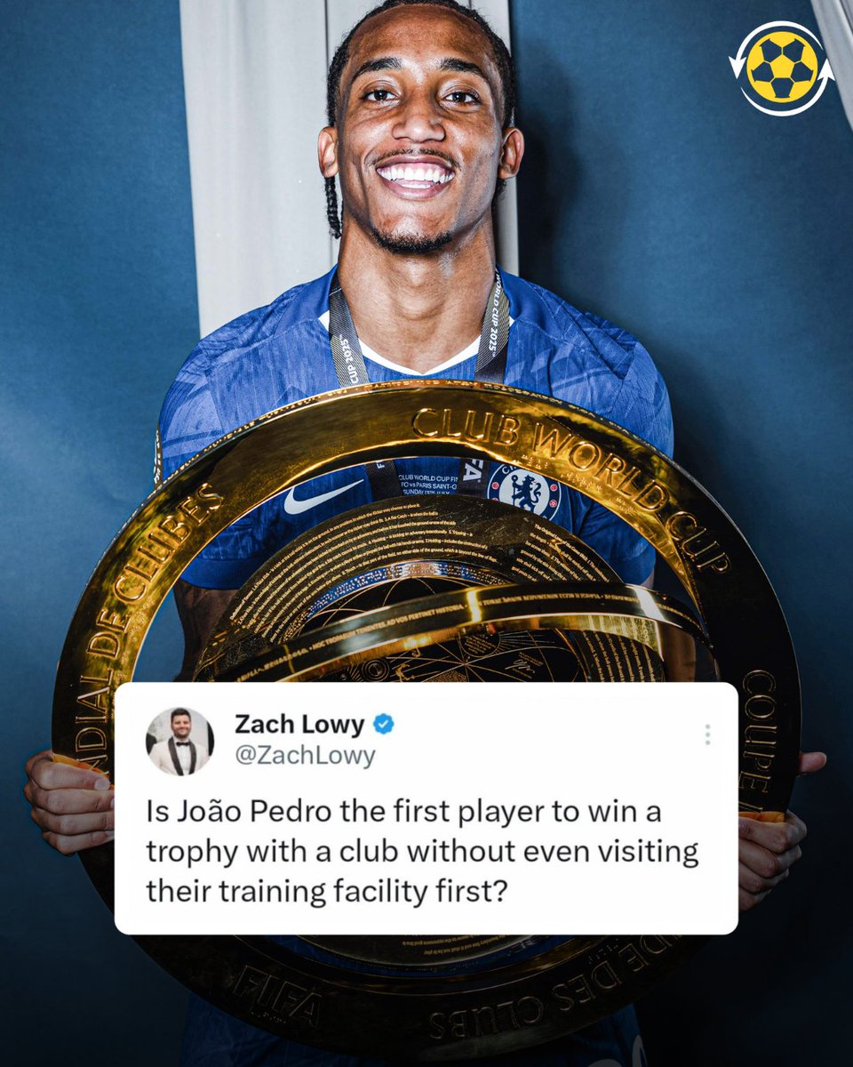 🚨 João Pedro making history for Chelsea. 😂