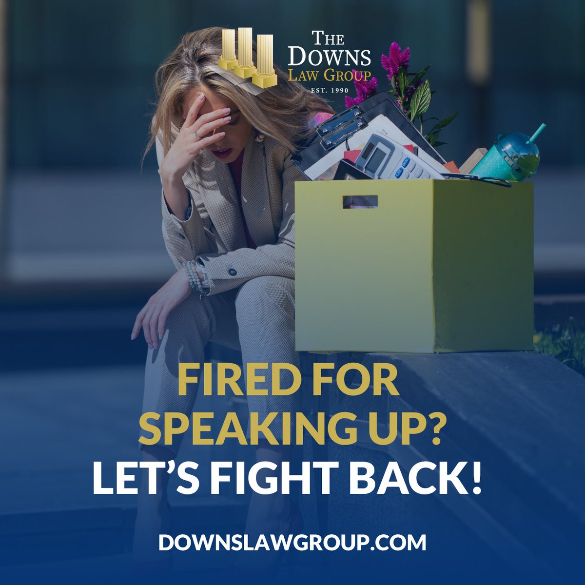 DownsLawGroup's tweet image. It’s illegal for an employer to retaliate against you for reporting harassment or discrimination.   

If you’ve been fired, demoted, or treated unfairly for speaking up, call The Downs Law Group to protect your rights.   
☎️ (305) 444-8226 

#harrassment #discrimination #attorney