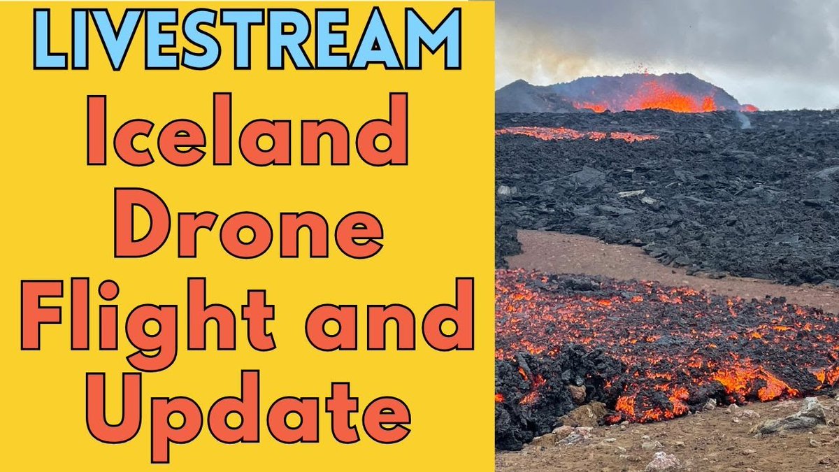 Join NatureEye and geology professor Shawn Willsey for a live drone flight over the recent eruption near Grindavik, Iceland today at 2pm PT / 5pm ET.

youtu.be/B7mMWZ2Ntv4