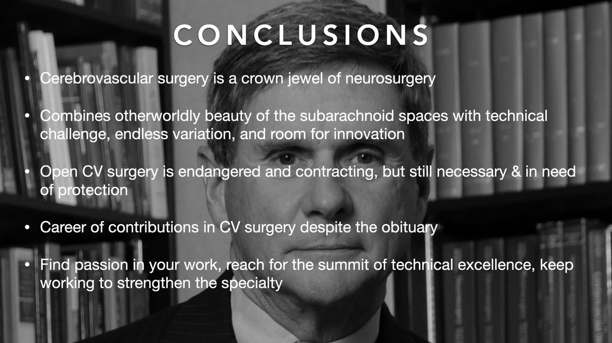 mtlawton's tweet image. The Dacey Medal is recognition for research contributions to vascular neurosurgery, & I am honored to be included among the luminaries & superstars who have received it. But what makes this extra special is that the medal’s namesake, Ralph Dacey, took it upon himself to nominate…