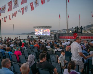 Kaymakam İbrahim Keklik ve Başkan Vekili Hayati Atlı