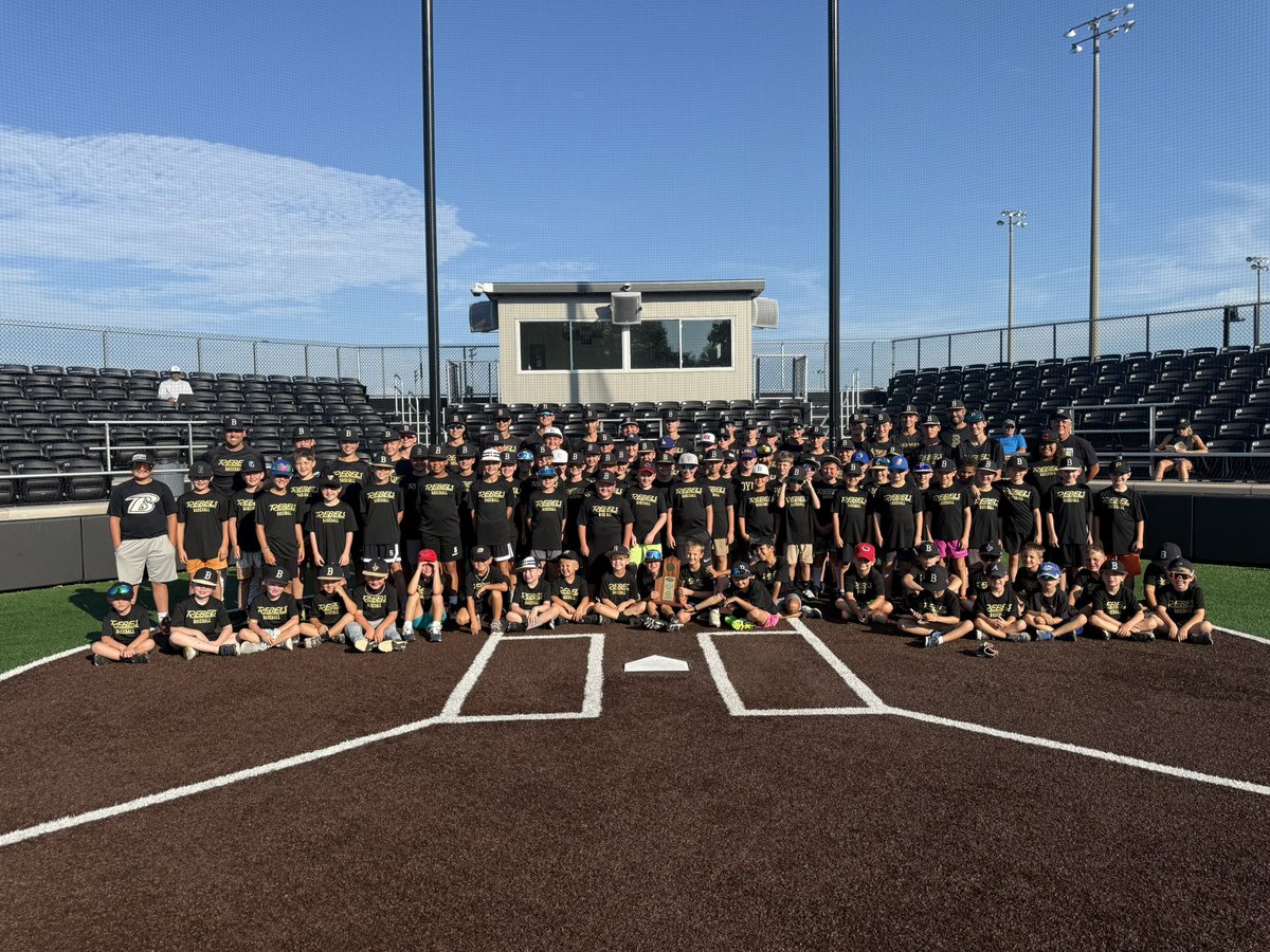BoyleCoBaseball's tweet image. Boyle County Rebel Youth Baseball Camp was a success! We had a great time working with the future Rebels. They all worked extremely hard the past two days and we look foward to seeing them at camp again. ⚾️
The future is bright! Go Rebels!