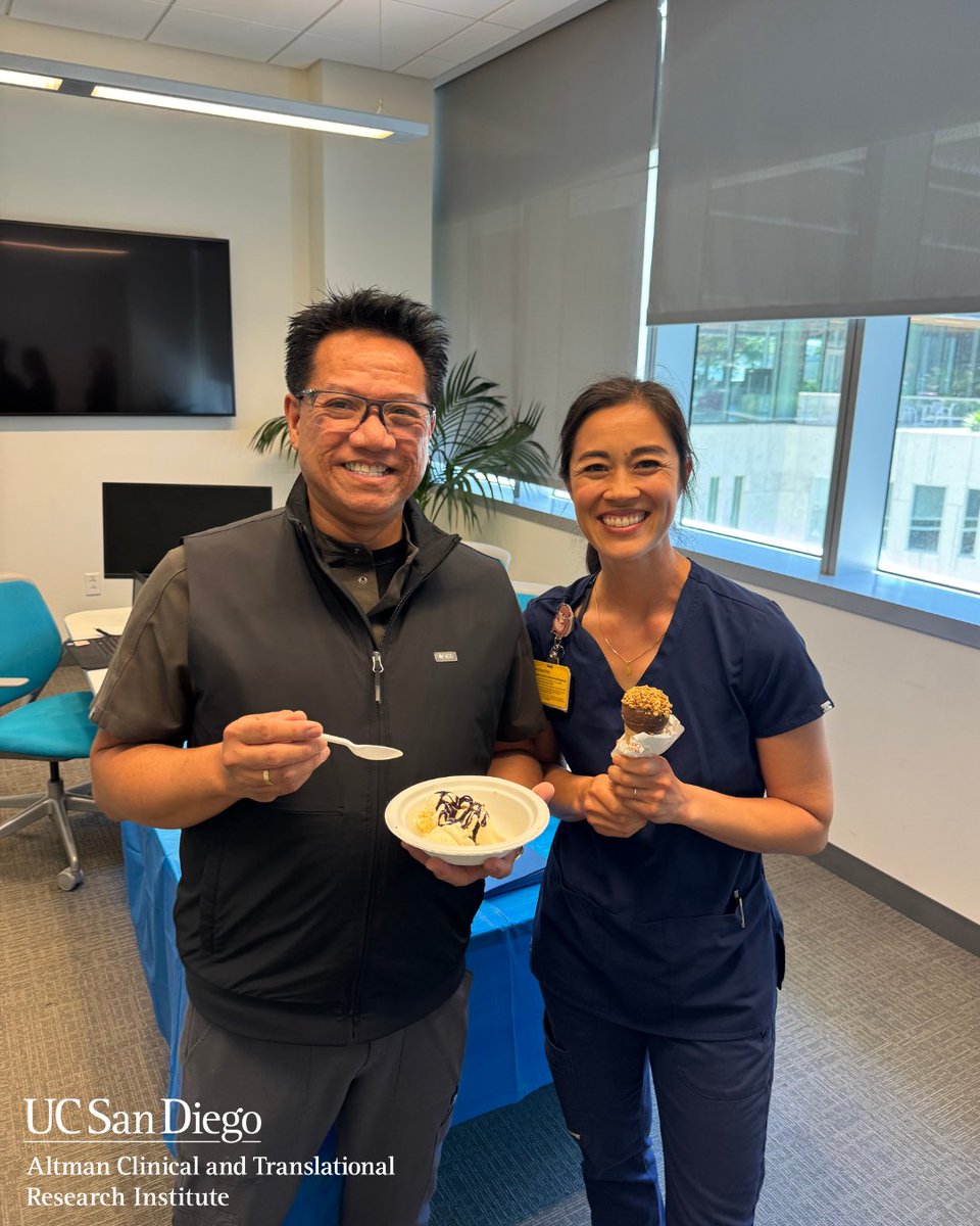 Cooling down the ACTRI way! 🍦

Our amazing staff enjoyed a well-deserved ice cream break to refresh, recharge, and celebrate the sunny season. Here’s to sweet moments and strong team spirit! 

#ACTRI #ClinicalResearch #TeamWellness #SanDiegoVibes #Summer2025
