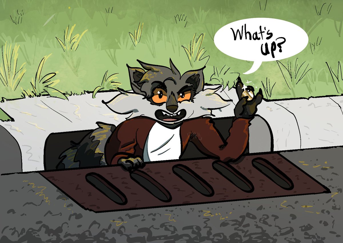 First artfight attack of the season for <a href="/ghostlyvaro/">ghost</a> ! #artfight2025