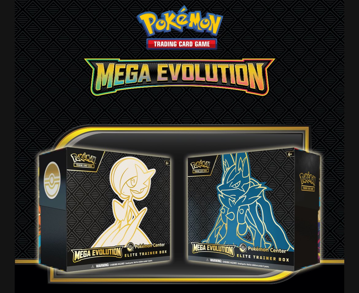Mega Evolution pre-orders are officially SOLD OUT at Pokemon Center‼️

Congrats to everyone who was able to score!! 🥳🎉 

Target is the next retailer expected to drop their pre-order allocations, at 3am EST any day from here on out! 🔔