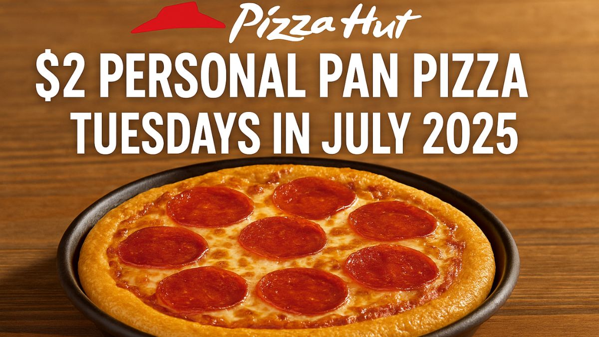 zizzpost's tweet photo. $2 Personal Pan Pizzas at @pizzahut every Tuesday this July? Yes please 🍕🔥 #2DollarTuesday #PizzaHut #PizzaTime 
https://t.co/YHium1eb0P https://t.co/H4cFN6uLEJ