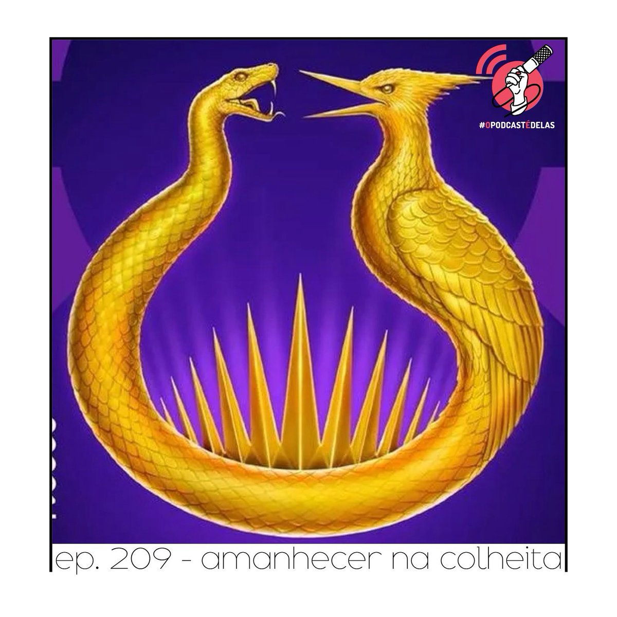 quartaparedepod's tweet photo. Novo episódio do #QuartaParedePodcast falando sobre Amanhecer na Colheita. Ouça no seu tocador de podcasts favorito.
@LarissaSiriani @opodcastedelas @annaliviams https://t.co/s8g7MjUBCg