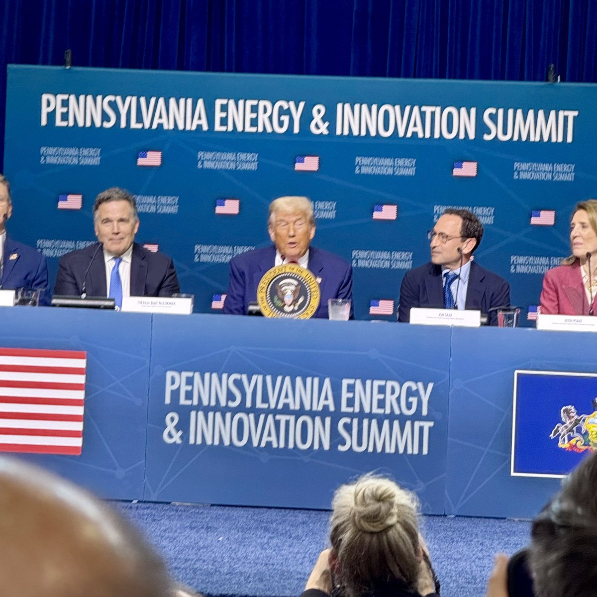 maryannstiffler's tweet image. Grateful for @POTUS and my friend @SenMcCormickPA bringing $90B in energy and ai investment to PA!