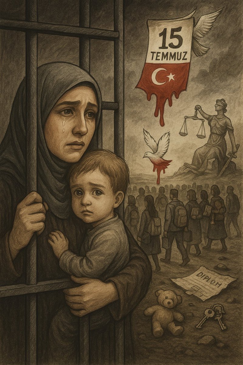 Binlerce gözyaşı
Binlerce diploma
Binlerce kazanılmış hak
Binlerce insan hayatı
Hiçe sayıldı !

15Temmuz Aydınlanıyor