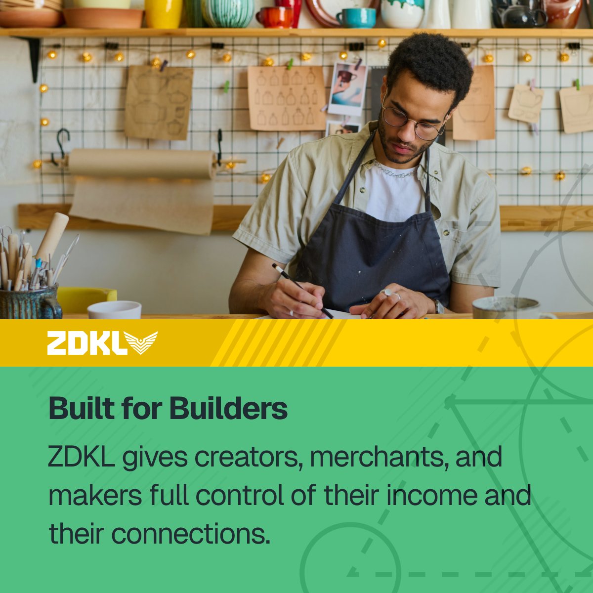 ZDKLCoin's tweet image. You built your business. Why let someone else hold the keys?
ZDKL gives creators, merchants, and makers full control of their income and their connections.
No gatekeepers. No begging for access. Just trade, directly.