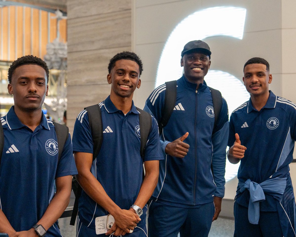 Pepeta (@pepeta_ke) on Twitter photo โ๏ธ <a href="/OgadaOlunga/">MICHAEL OLUNGA</a> has joined his Al Arabi teammates for a flight to Valencia, Spain where they will be camping for their preseason preps.
#Pepeta #HarambeeStars โ๏ธ <a href="/OgadaOlunga/">MICHAEL OLUNGA</a> has joined his Al Arabi teammates for a flight to Valencia, Spain where they will be camping for their preseason preps.
#Pepeta #HarambeeStars