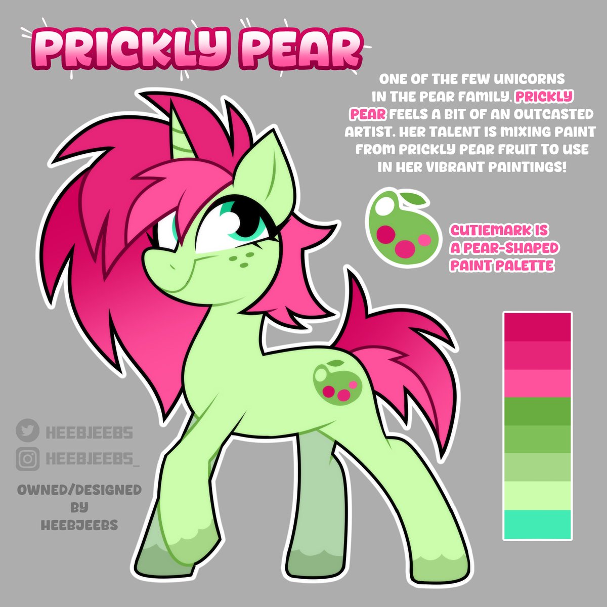 Jeebs! (comms closed) (@heebjeebs) on Twitter photo finally finished a decent reference of my ponysona!! 🍐
I've had her design in mind for years but I'm not the best at drawing ponies LOL finally finished a decent reference of my ponysona!! 🍐
I've had her design in mind for years but I'm not the best at drawing ponies LOL