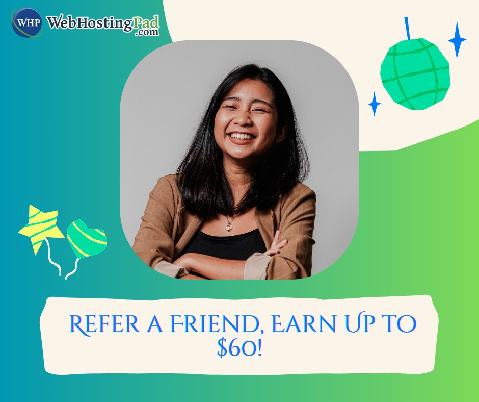 WebHostingPadCo's tweet image. 💸 Want extra cash?
Refer your friends to WebHostingPad and earn up to $60 per signup!
No limits. No catches. Just easy money for spreading the word 🙌
👉 Start sharing: webhostingpad.com/refer-a-friend/
#ReferAndEarn #EasyMoney #WebHostingPad