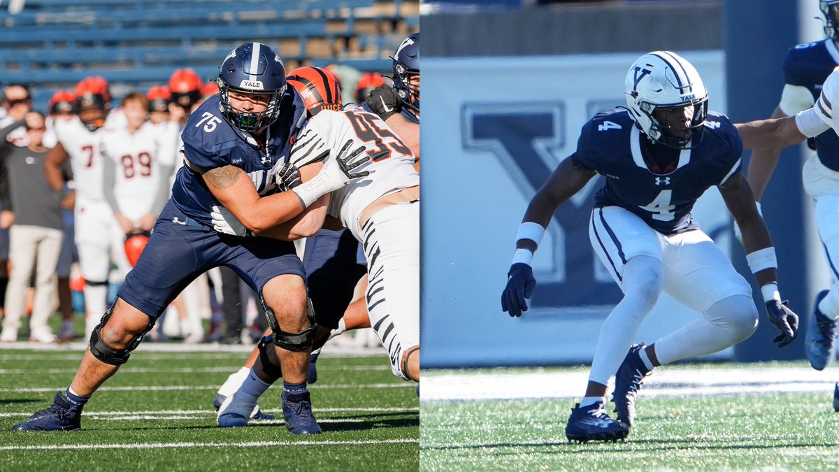 Bennett, Kamara Named to 2025 Stats Perform FCS Preseason All-America Team

🔗 Read ➡️t.ly/FEfvs | #ThisIsYale