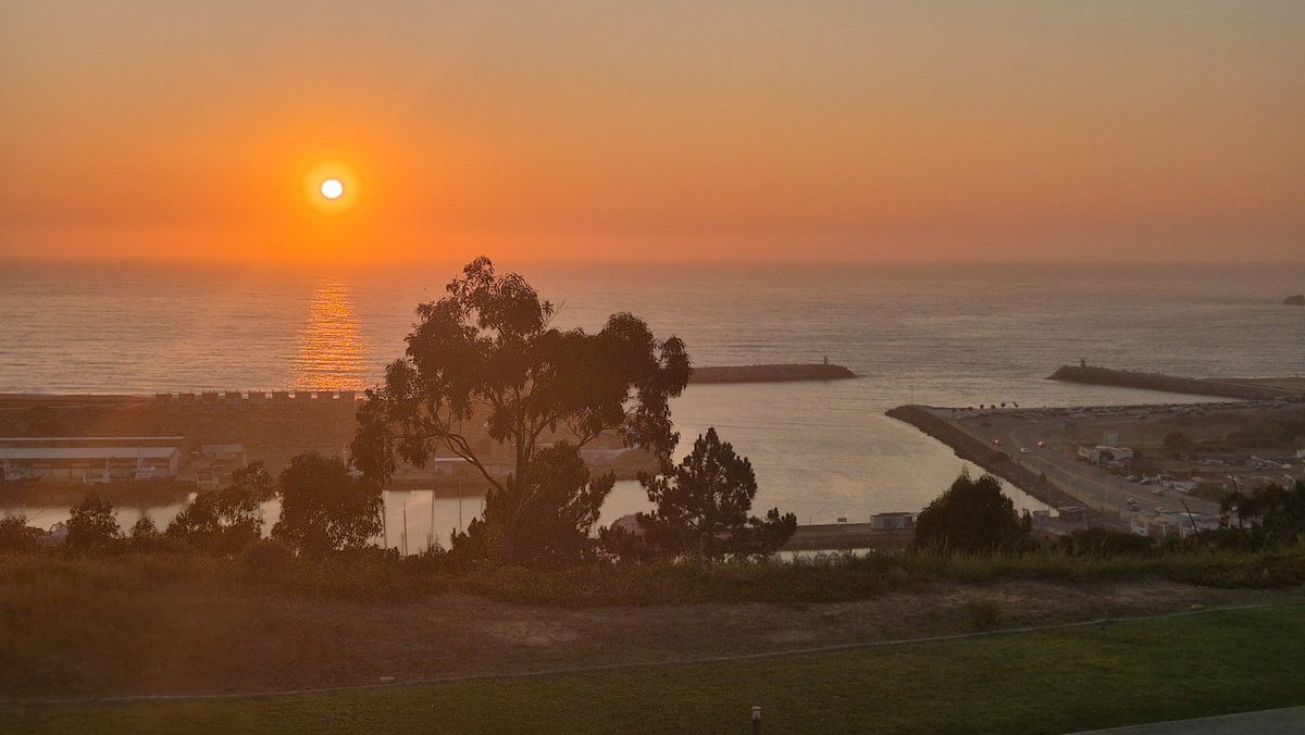 Mooie zonsondergang zo hiero op Texel.