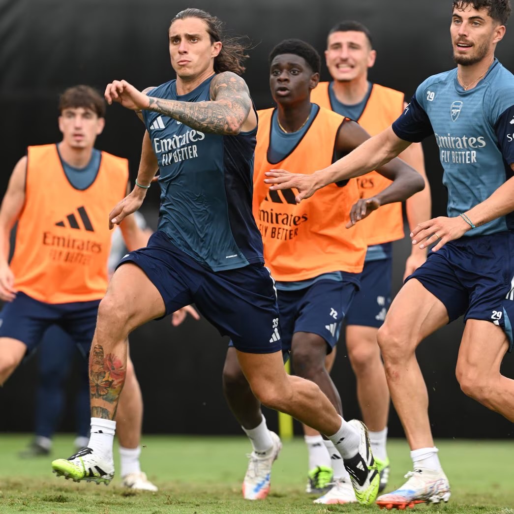 #Arsenal barely scratched the surface of Riccardo Calafiori’s ability last season. His late pre season arrival didn’t help, but the volume of injuries stopped him ever getting match fit with rhythm to his game. Get him there, and we’ve got a deep, chaos creating game breaker.