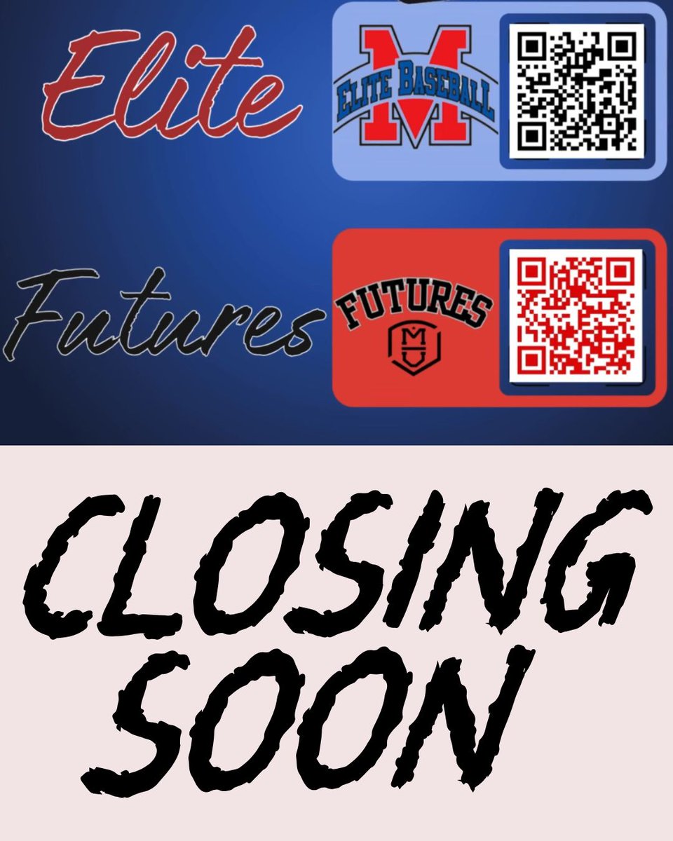 CLOSES TONIGHT AT MIDNIGHT

Elite ⏩ Order here buff.ly/xM5kLsy 
Futures ⏩ Order here buff.ly/ydIb70B 

Click the link or scan the code to order!