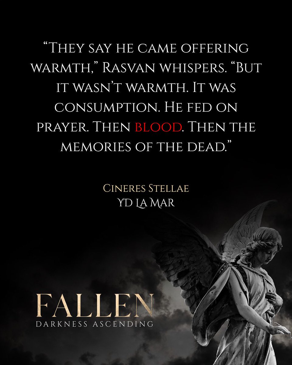 Once touched by divine power, they are now forever marked. These tales show that what once seemed holy may be the darkest of all.

Preorder: mybook.to/Fallen1

#Bookstagram #books #booklover #booktok #fallenangels #fallenangel #ydlamar #BookRecommendation #bookrec #readers