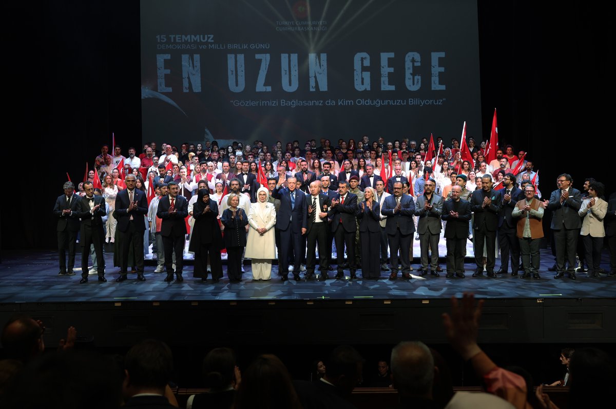 Cumhurbaşkanlığı Külliyemizde “En Uzun Gece” destanının ilk temsili… 🇹🇷