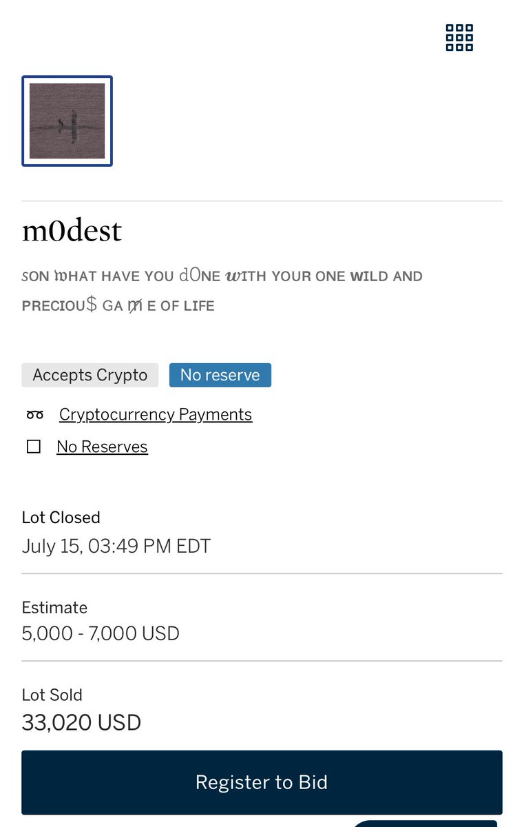 tomsegal's tweet image. &amp;lt;  when  the    estimate
is   low  &amp;gt;