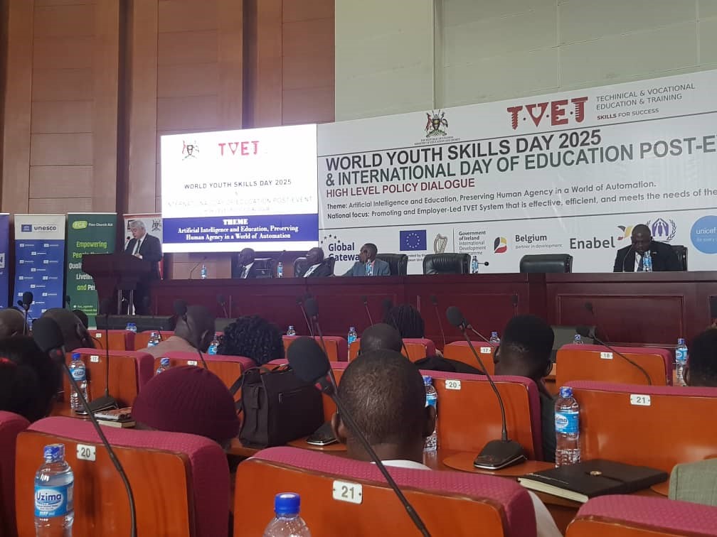 IrlEmbUganda's tweet image. Ambassador Kevin today made remarks at the World Youth Skills Day and International Day of Education post event.@IrlEmbUganda's Vocational Skilling Programme is an effort to address Youth unemployment and social economic empowerment by equipping youth with market-relevant skills.