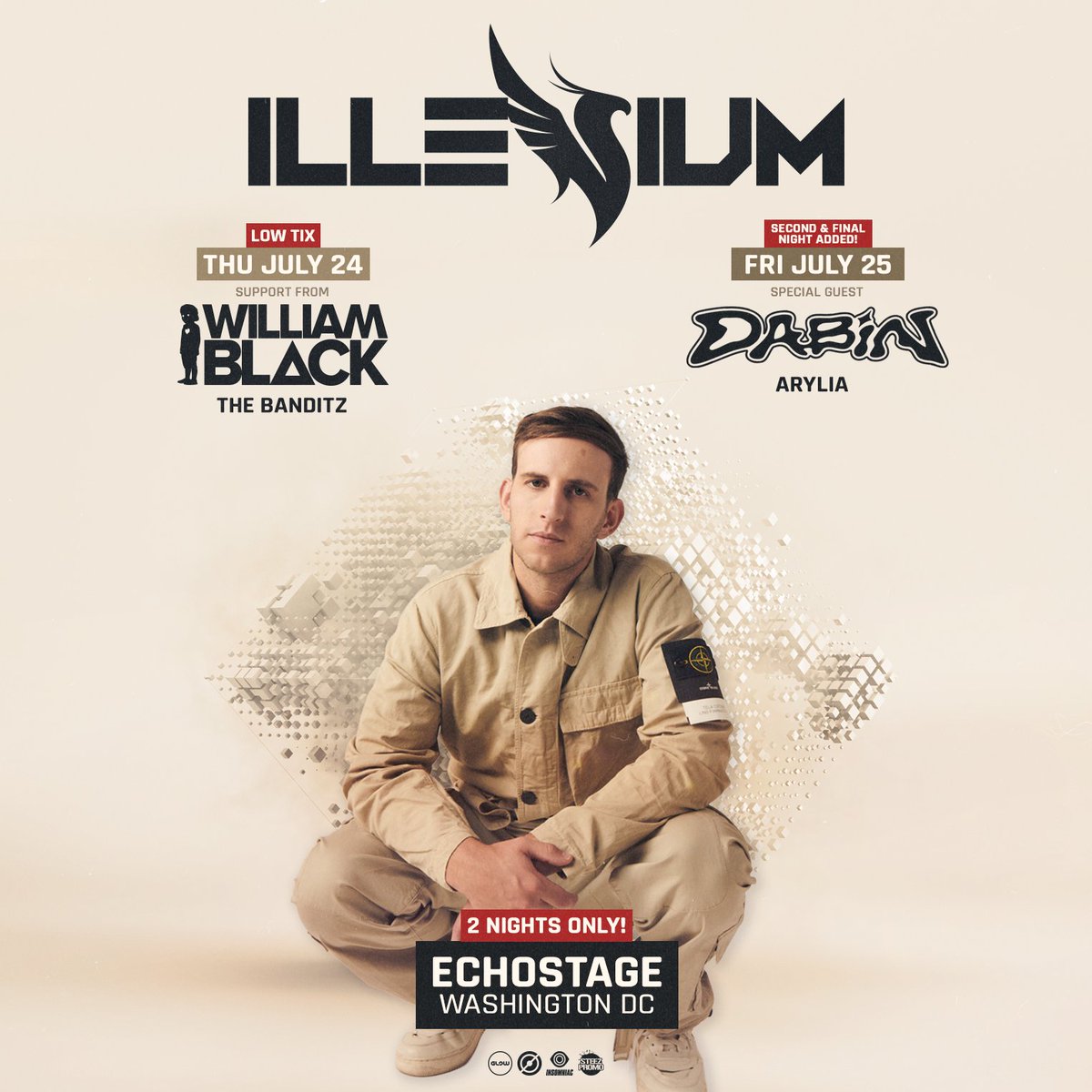 iamdabinlee's tweet image. Surprise DC!!! Coming to support my bro @ILLENIUM next Friday at Echostage. See you there ❤️‍🔥