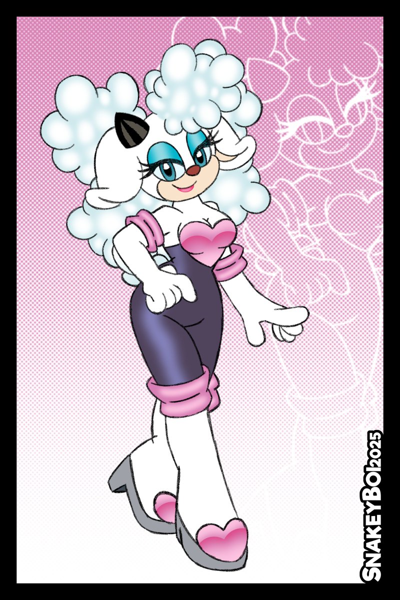 Been seeing Lanolin put in Rouge's outfit here and there

I felt an itch~