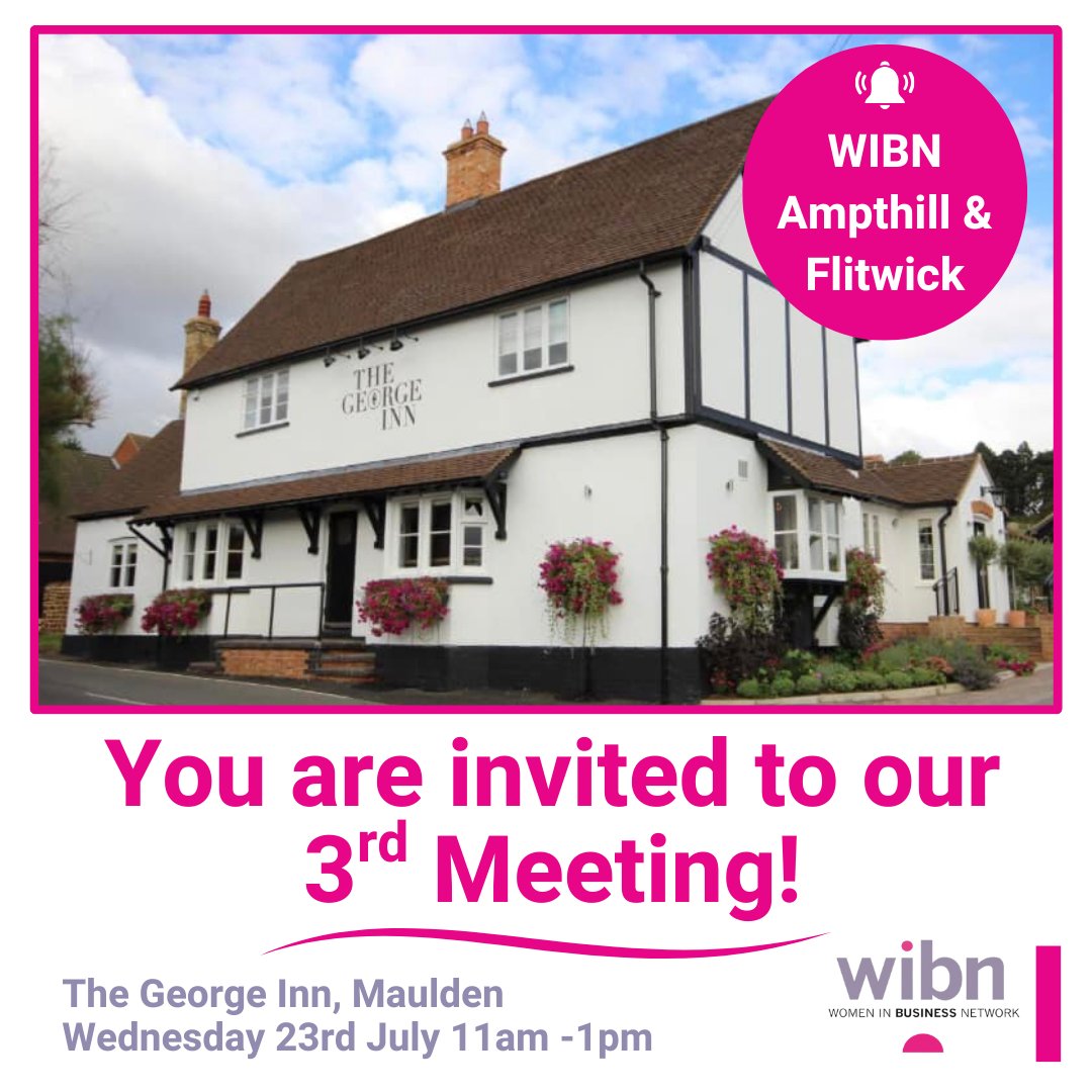 Come &amp; join us for our next meeting where you will be warmly welcomed whether you are new to networking or a networking pro. We would love to meet you &amp; find out more about what you do.

For more details get in touch with Elena on 07803 584070

#networkingopportunity #wibn