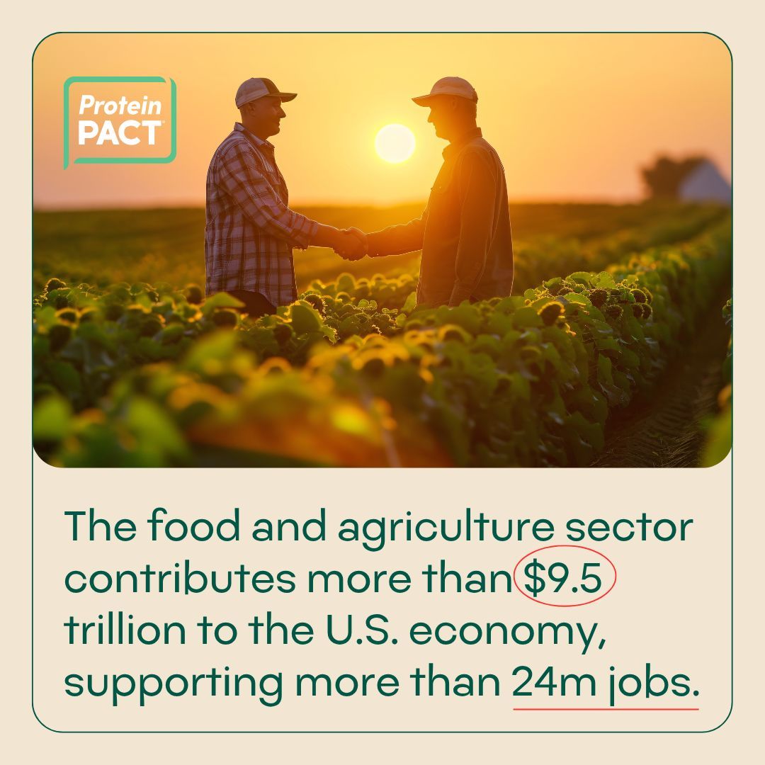 The 2025 Feeding the Economy report, sponsored by <a href="/MeatInstitute/">Meat Institute</a>, shows that the food and agriculture sector contributes more than $9.5 trillion to the U.S. economy, supporting more than 24 million jobs. The sector is driving solutions that advance good jobs, strong communities,