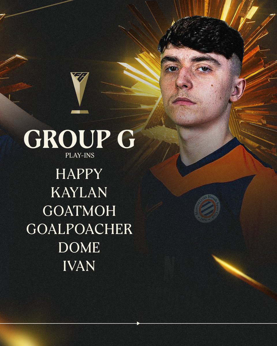 Good luck to the 2 African players in the PLAY-INS.🤝
<a href="/Xmozaaaa/">Moaaz</a> <a href="/Kaylan_fut/">AG Kaylan</a> 
Will give it my all to qualify in the LCQ and join them in the PLAY-INS.🫡