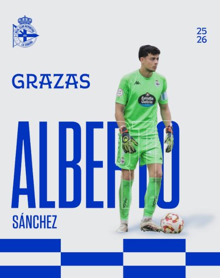 Alberto Sánchez se va traspasado al Ourense CF